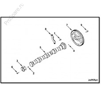Вал распределительный 4ISBe (4896419)