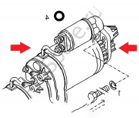 Колодки тормозные задние Lifan X60  (4 шт.)