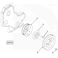 Шкив коленвала EQB (3914494)