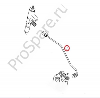 Топливопровод ТНВД (02109774),Трубка высокого давления