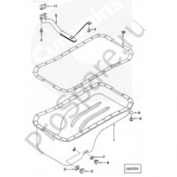 Поддон картера EQB, 4BT (3901049)