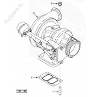 Барабан тормозной задний FOTON 1041, 1049A, 1051 6 отв.
