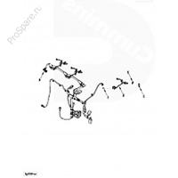 Жгут проводов модуля управления двигателем V=6.7 ISBe (5321101)