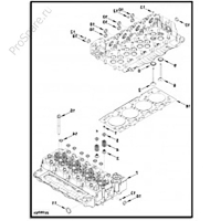 Прокладка ГБЦ 1.25 mm ISBe (2830706)
