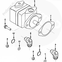Насос ГУР 6СT (3415378)