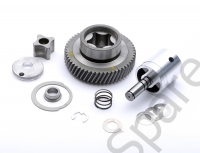 Рычаг регулировочный тормозной (трещетка) передний левый 10 шлицов FAW